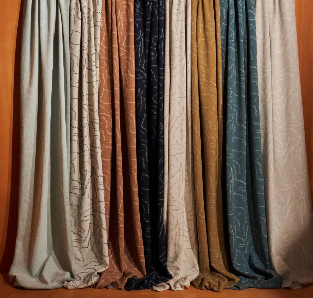 A breathable, earthy linen with organic texture for a calm natural feel.