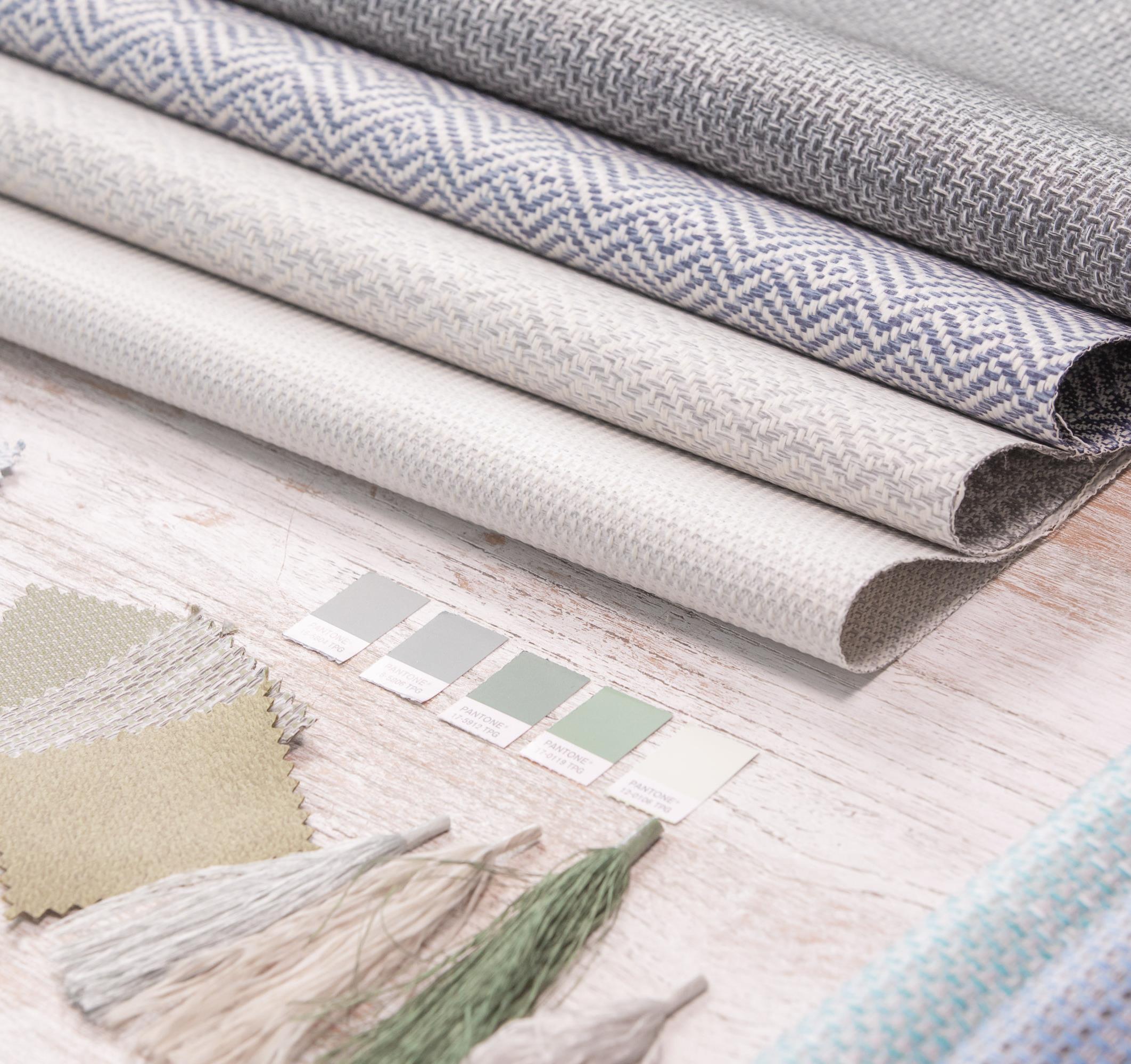 Durable vinyl with rich texture for high-traffic interior environments.